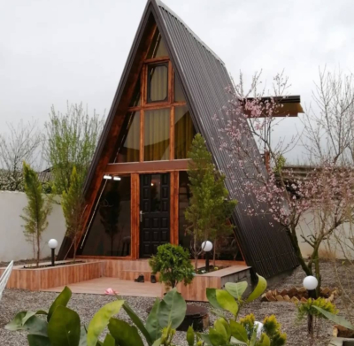 طراحی و اجرای ویلاهای چوبی سفارشی